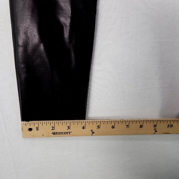 Spanx Every Wear Gloss Pockets Leggings Womens Size XS Very Black Tummy Control - Picture 13 of 16